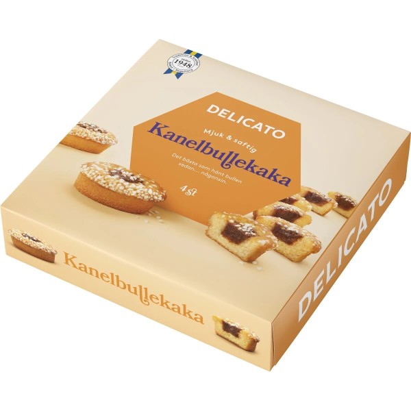 Delicato Kanelbullekaka