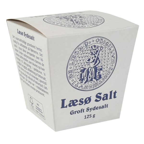 Læsø Grobes Siedesalz Natur 125g