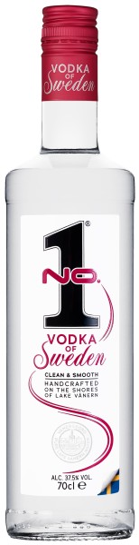 No.1 Vodka of Sweden