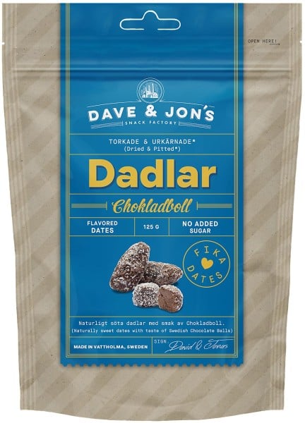 Dave & Jon's Dadlar Chokladboll