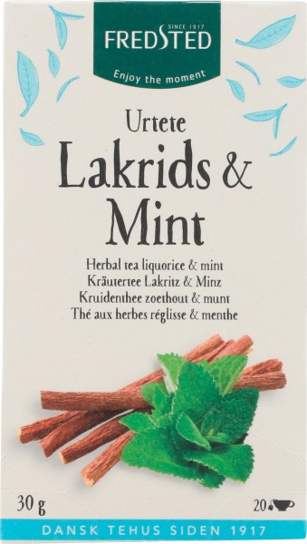 Fredsted Lakrids & Mint Urtete