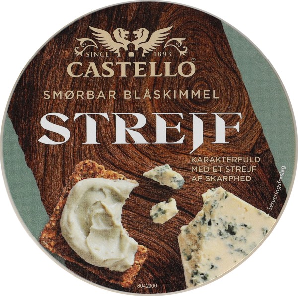 Castello Strejf smørbar Blåskimmel