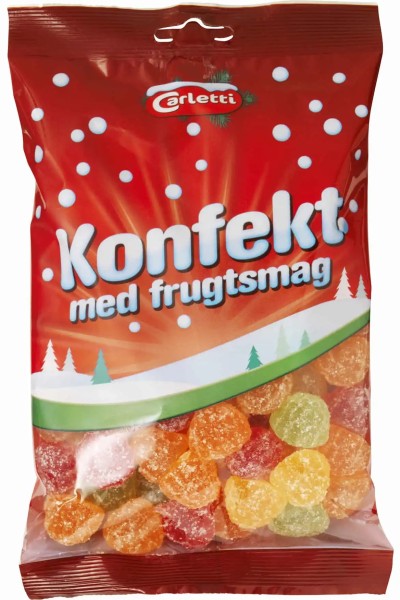 Carletti Konfekt med Frugtsmag