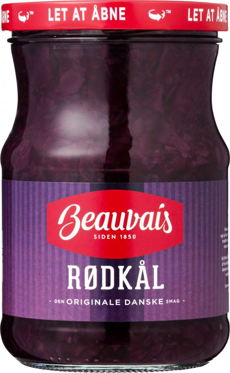 Beauvais Rødkål Rotkohl Konserven Essen Dänemark Shop