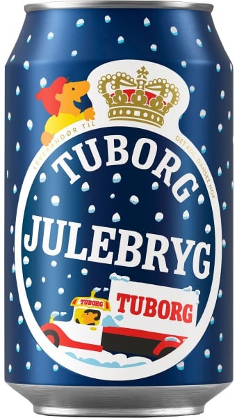 Tuborg Julebryg Weihnachtsbier 0,33l (EINWEG)