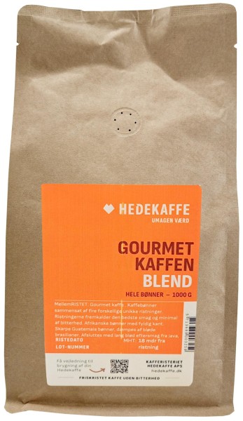 Hedekaffe Gourmet Kaffen Blend gemahlen